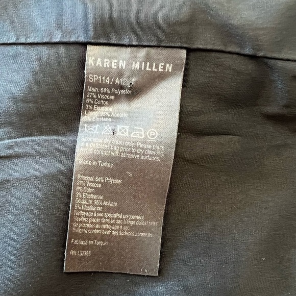 Karen Millen High Waist MIDI Pencil Skirt with Buckle Detail - Picture 14 of 16